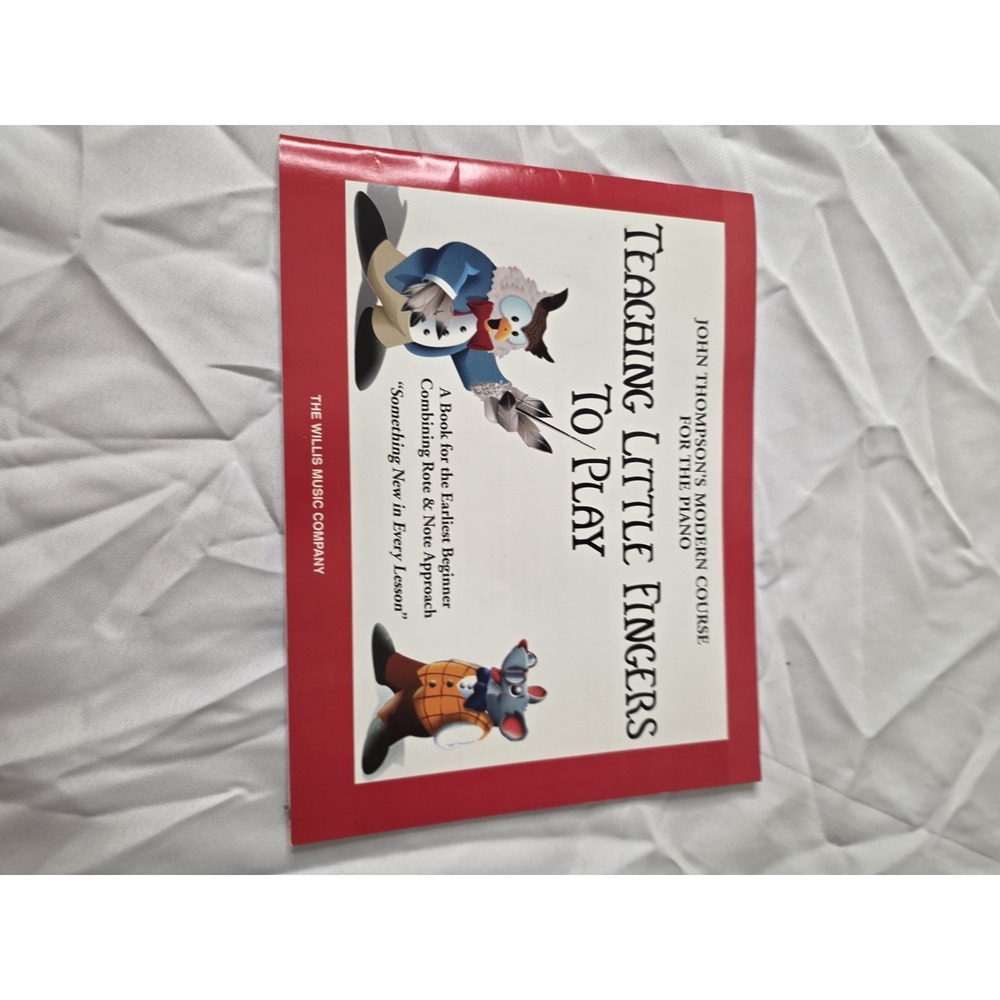 John Thompson Teaching Little Fingers to Play Piano Beginner Illus